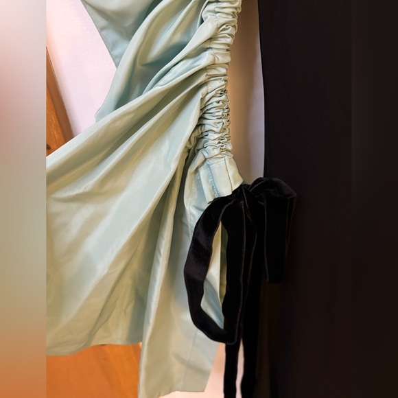 Like New Tory Burch Gathered Taffeta Sleeve Maxi Dress. - Picture 14 of 15